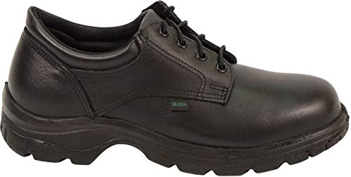 Thorogood Uniform Safety Toe Slip Resistant Work Oxford Shoes Fiberglass 13 D, M US Men Black2