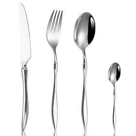 Enhance Your Dining Experience: Buy Our Elegant Mirror Polished Cutlery Set for 12! – CCKUYT