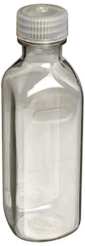 Thermo Scientific Nalgene 2500-0380, Wide Mouth Dilution Bottle PSF, 205 ml, 12 per Package