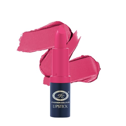 Image of FASHION COLOUR Fabulous Satin Matte | Long Stay Upto 6 Hrs | Waterproof | Smudge Proof and Lipstick for Women | Single Swipe Application | Matte Finish | 4g | Bella