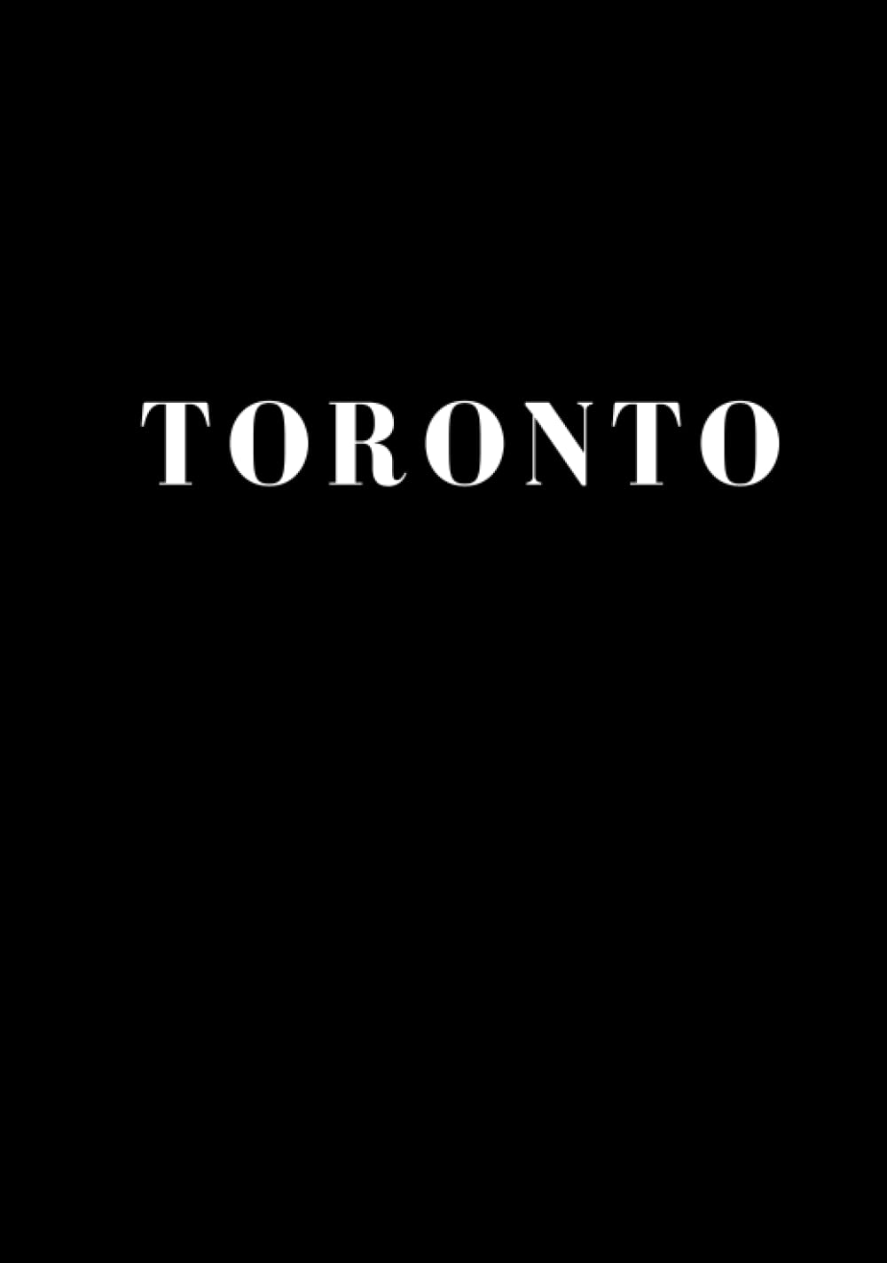 Livre déco Toronto pour table basse et étagère de salon