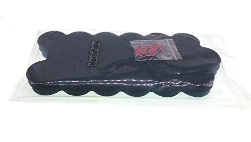 1.625 inch Cloning Collars 36 Pack and 6 Aeroponic Cloner Sprayers for HortiPots Clone Machine 16 Site 35 Site 70 Site 140 Site (Black)