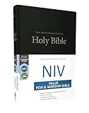 NIV, Church Bible (Value Pew Bible), Hardcover, Black