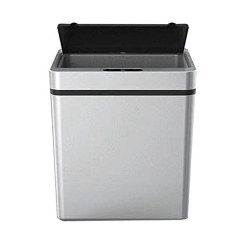 Poubelle de cuisine automatique intelligente à induction avec bac à déchets amovible