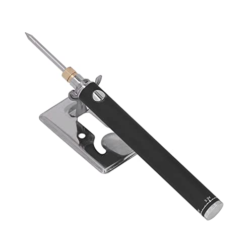 Kabelloses Ladeschweißwerkzeug, 5 V 15 W Kabelloser Tragbarer USB-Lötkolben, Schnelles Abkühlen und Aufheizen von Lötkolben, Einstellbare Temperatur, Elektronisches Lötwerkzeug-Stift-Kit(Schwarz) Cover