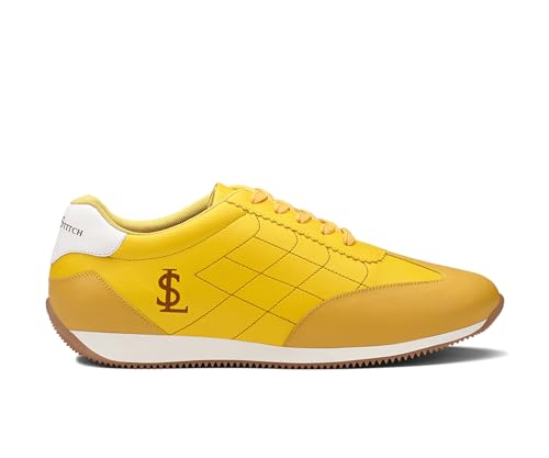Image of LOUIS STITCH Men's Casual Lightweight Lace-Up Low-Top Sneakers for Men| Cushioned Comfort | Lightweight & Comfortable Casual Lace-Up Shoes | LSP-SNK-AVI010
