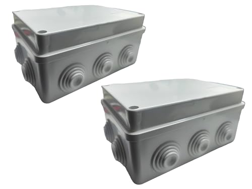 Scatola Derivazione Esterna Ip55 Impermeabili, Scatola Elettrica Cassetta Derivazione Esterna Da Parete,Scatola Derivazione Stagna In Abs Per Cavi Int