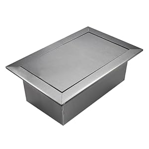 Sdaryware CCs8007 Edelstahl Mülleimerdeckel Schwingdeckel