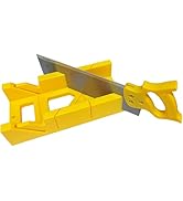 ⭐️mitre⭐️ GreatNeck BSB14 Mitre Box and Saw Set, 12 Inch Mitre Box