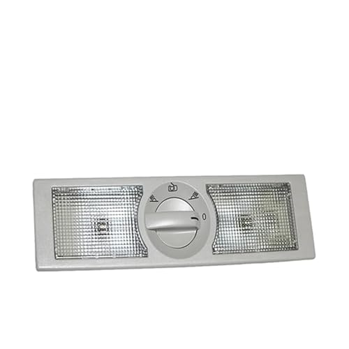 Plafón de techo negro con interruptor de luz trasera para coche Amarok y Touran