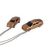 Effets d'éclairage réalistes : chaque modèle de voiture dispose d'un éclairage intégré qui fonctionne à 12 V, fournissant une lueur réaliste qui donne vie à vos scènes ferroviaires pendant la journée ou la nuit.