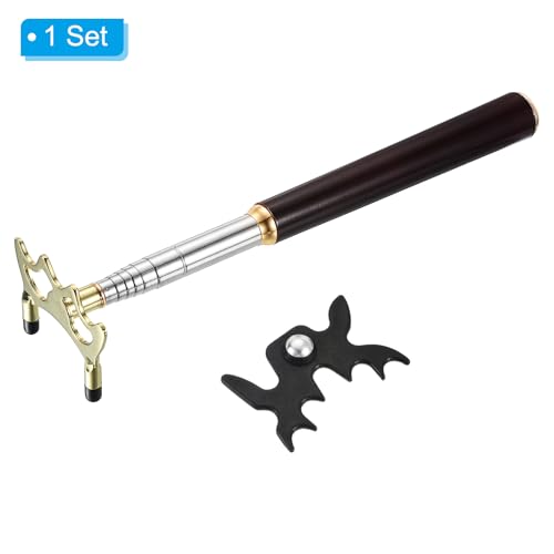 Support de queue de billard rétractable : accessoire de billard bois et tête basse - 3