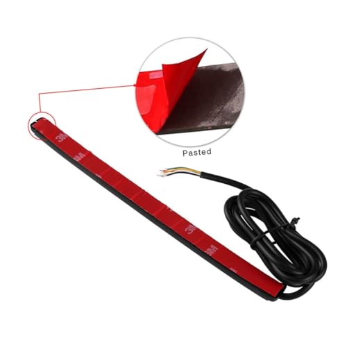 Beatifufu 4 Pcs luzes de motocicleta sinais de volta da motocicleta luzes LED de motocicleta freio s