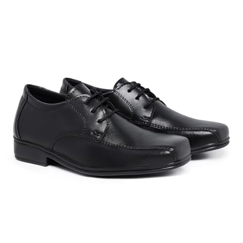 Sapato Infantil Social Masculino (Preto, BR, Criança de 9 a 12 anos, Numérico, 35)