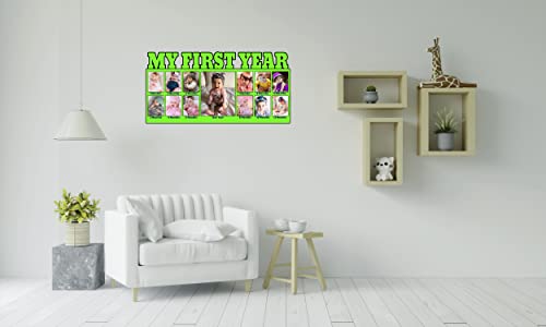 Image of Photo Frames| Customised Frames For Gifts| Home Decor| Frame for Wall| Green Color, Pack Of 1