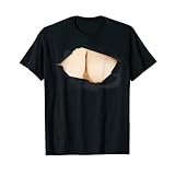 ハロウィン Oops I Tore My Clothes おっぱい 谷間コスチューム Tシャツ