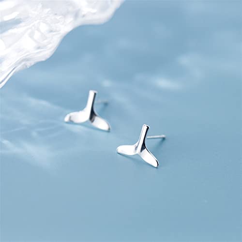 Boucles d'oreilles poisson en argent 925 pour style décontracté - 3