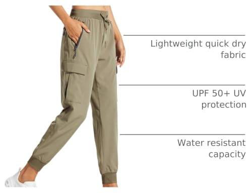 Image of Libin Women's Hiking Cargo Pants Quick Dry Joggers Petitle /Regular /Tall