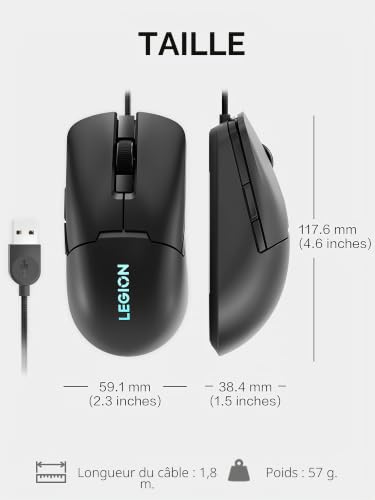 Souris de Jeu RGB Lenovo Legion M300s