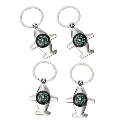 Brújula llavero para exteriores pack de 4
