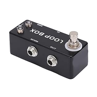 [GUITAR LOOP EFFECT PEDAL] Enhance your guitar playing with unique loop effects [CHANNEL SELECTION SWITCHER] Select and control channels for a customized sound experience [MINI EFFECT BOX] Portable and space-saving design for on-the-go musicians [SIG...