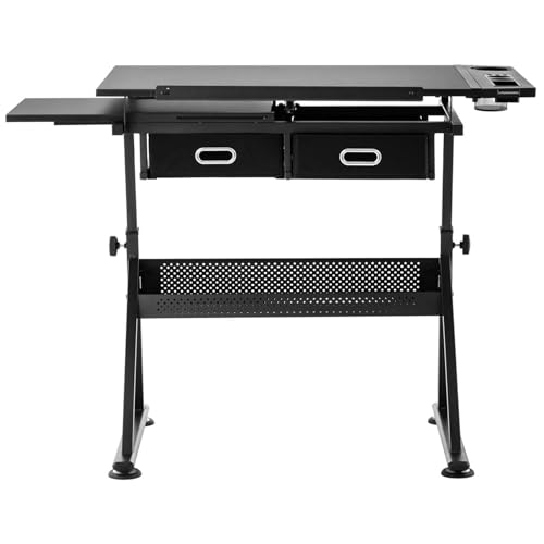 Miniatura 8 de Fromm Starck Mesa De Dibujo Técnico Para Escuela Oficina Star Desk 08 Tablero: 115 X 60 Cm, Inclinación: 0-70 , Altura Regulable, Con Taburete