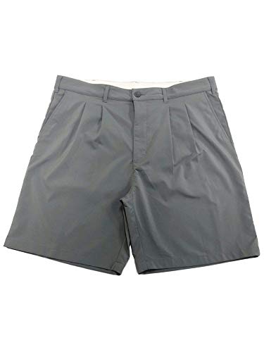 Reebok Big and Tall Golf Play Dry Continuous Comfort Pleated Shorts, Grey, 54 Reg Reebok Big and Tall Golf Play Dry Continuous Comfort Pleated Shorts, Grey, 54 Reg