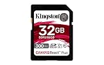 Kingston – Kingston Canvas React Plus 32GB SDHC Speicherkarte UHS-II 30
