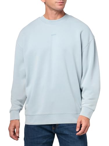 HUGO Men's Space Dyed Small Logo Sweatshirt