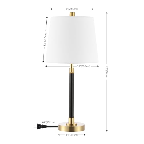Lámpara de Mesa SAFAVIEH Vitale Negro/Oro Brillante 22 in miniatura 3
