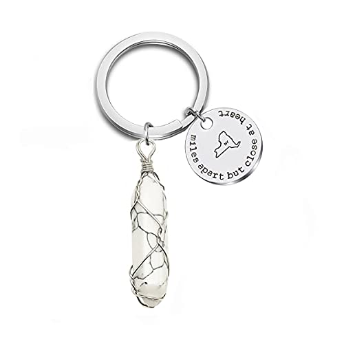 JJTZX Miles Apart but Close at Heart US State Pendant