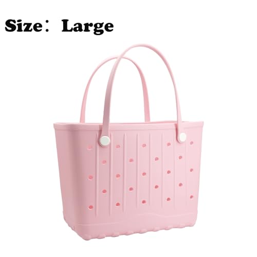 Large Rubber Beach Bag Travel Totes Mens Womens Waterproof Rubber Beach Tote for Work, Picnics, Shopping, Outdoor2