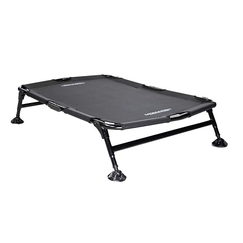 Image of Momarsh Home Cot Breeze Elevated Pet Bed | Non Slip Feet with Breathable Mesh | Portable Dog Cot | Hot Spot Reducing | All in One Large Dog Bed for Indoor and Outdoor Use