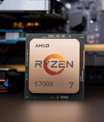 Image of AMD Ryzen 7 5700X 8-Core Desktop Processor: 16 Threads, 65W TDP with CPU Cooler, 32MB L3 Cache, PCIe 4.0, up to 4.6 GHz boost, AM4, Zen 3, DDR4, Precision Boost 2, OEM Tray, Gaming, Home & Office CPU