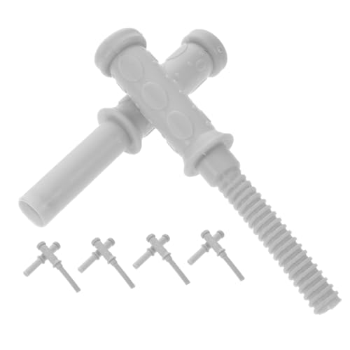 CORHAD 5Pairs Rocking Horse Handles Replacement Threaded Plastic Grip for Rocker Easy Installation Compatible with Indoor Outdoor Use