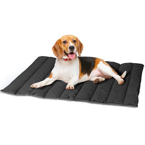 Heeyoo Outdoor Dog Bed, Waterproof Camping Dog Bed Mat, Machine Washable and Portable Travel Pet Pad...