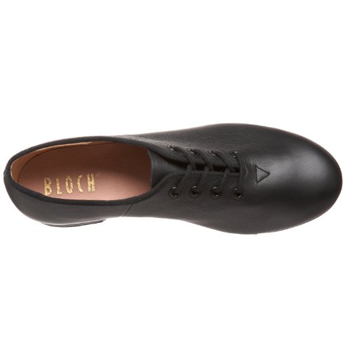 Bloch Womens Bloch Women's Jazz Tap Full-Sole Leather Tap Dance Shoes, Black, 9 Us #TOP4