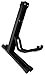 YmcYMC Universal Folding Guitar Stand with Secure Lock - for Acoustic and Electric Guitar