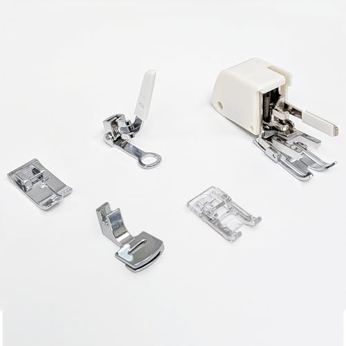 MILLEPUNTI Pie Prensatelas 5 en 1 para máquina de coser