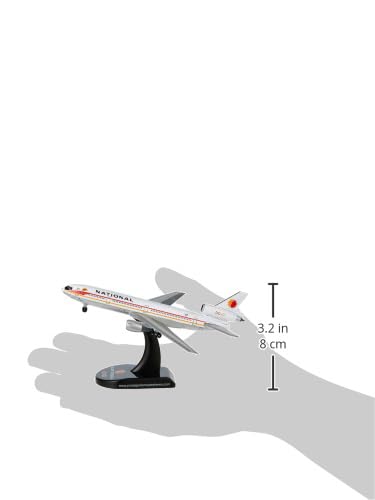 Daron Postage Stamp National DC-10 1/400 Scale , White