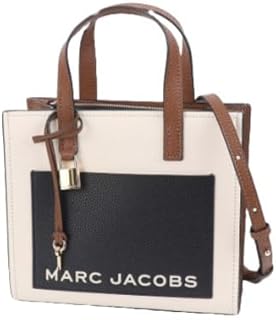 Marc Jacobs Mini Grind Tote Top Handle Small Marshmallow Multi
