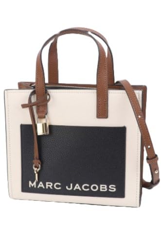 Marc Jacobs Mini Grind Tote Top Handle Small Marshmallow Multi