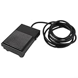 FABULETTA Industrial Momentary Foot Pedal Switch TFS-1 with 1 m Cable and Automatic Reset for Precise Control on Woodworking and Other Machines