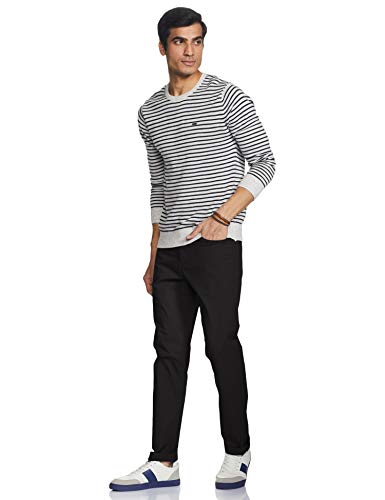 Image of United Colors of Benetton Men's Straight Fit Mid Rise Pants