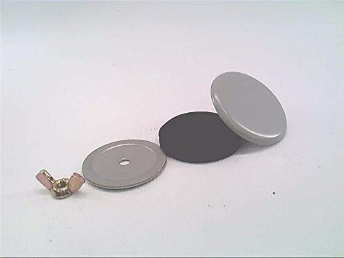 HOFFMAN ENCLOSURES ASPB ANSI 61 Gray Steel Finish/Material, Hole Seals for 30.5MM Oil Tight