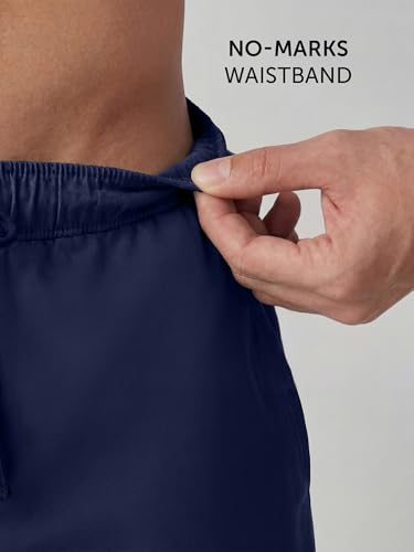 Image of XYXX Combed Cotton Solid Drawsting Pyjama for Men