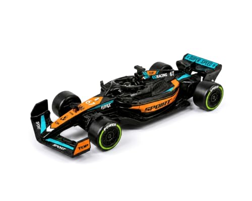 Image of 1:36 Scale Die-Cast Formula Racing Car - Metal Body, Rubber Tyres, High-Speed Pull-Back Toy & Collectible Model car for Kids and Adults