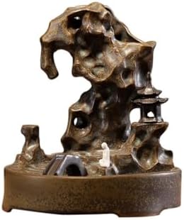 ZJHYXYH Home Music Backflow Incense Burner Office Sandalwood Zen Decoration Home Accessories Decoration