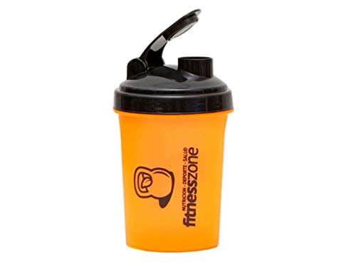 FITNESS ZONE | Nano Shaker 500 ml | Bottle Cocktail Pequeño Para Batidos de Proteínas u Otras Bebidas | Tapón Anti-Aperturas + Filtro Evita Grumos | Coctelera y Mezcladora Para Batidos