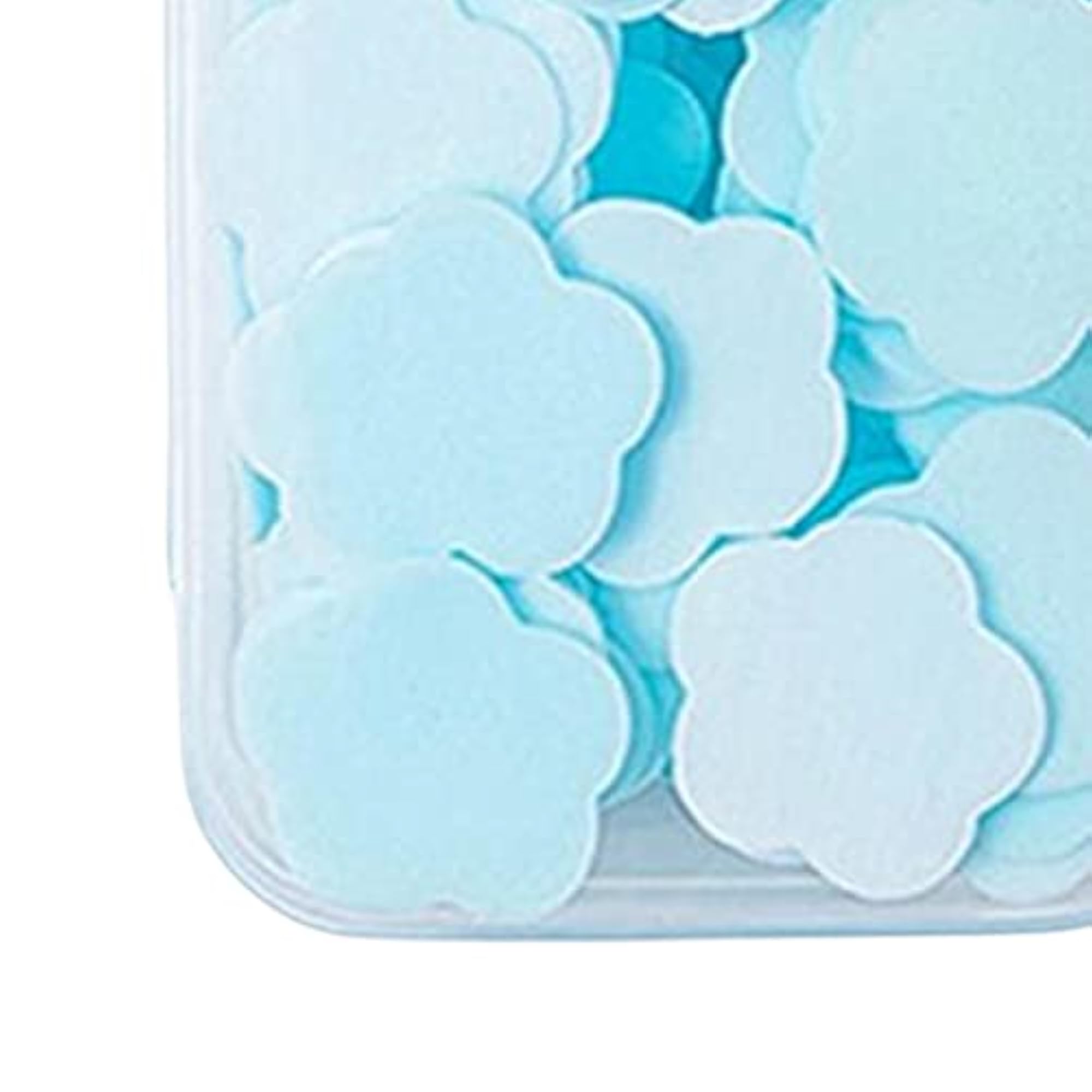 Mini Flower Shape Paper Soap Sheets, Travel Hygiene